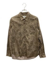 YAECA（ヤエカ）の古着「BUTTON SHIRT LIBERTY」｜ブラウン