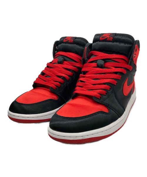 NIKE（ナイキ）NIKE (ナイキ) WMNS AIR JORDAN 1 RETRO HI OG レッド×ブラック サイズ:US10.5の古着・服飾アイテム