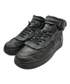 NIKE×COMME des GARCONSナイキ×コムデギャルソン）の古着「NIKE AIR FORCE 1 MID」｜ブラック