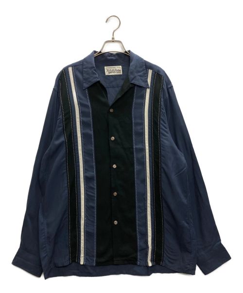 WACKO MARIA（ワコマリア）WACKO MARIA (ワコマリア) 50's SHIRT ネイビー サイズ:SIZE XLの古着・服飾アイテム