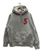 SUPREMEシュプリーム）の古着「S Logo Hooded Sweatshirt」｜グレー