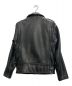 Schott (ショット) Motorcycle Leather Jacket ブラック サイズ:S：60000円