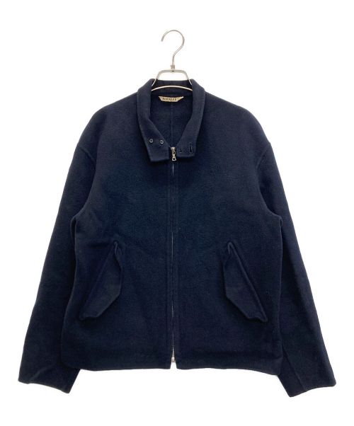 AURALEE（オーラリー）AURALEE (オーラリー) Beaver Melton Hand-Sewn Blouson ネイビー サイズ:3の古着・服飾アイテム