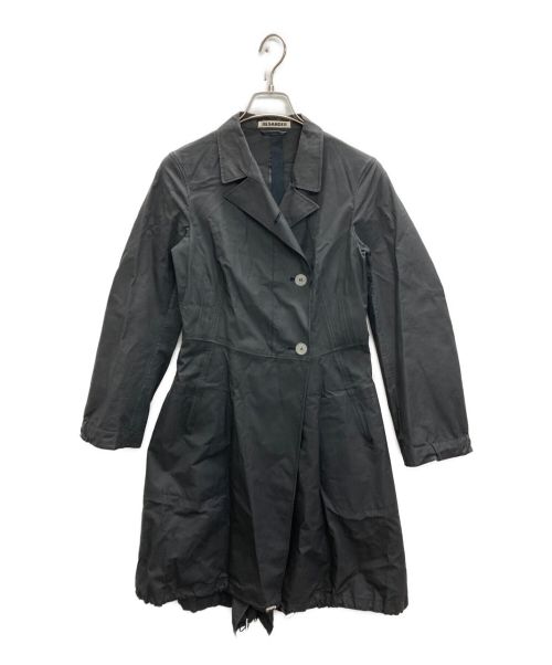 JIL SANDER（ジルサンダー）JIL SANDER (ジルサンダー) トレンチコート ブラック サイズ:34の古着・服飾アイテム