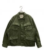 DAIRIKUダイリク）の古着「Japanese Souvenir Fatigue Jacket」｜カーキ