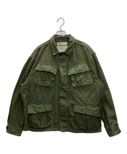 DAIRIKU（ダイリク）DAIRIKU (ダイリク) Japanese Souvenir Fatigue Jacket カーキ サイズ:Mの古着・服飾アイテム