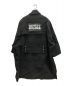 DIESEL (ディーゼル) W-Tiller Trench Coat ブラック サイズ:XXS：17000円