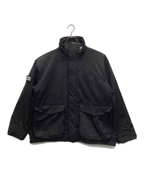 Abu Garcia（アブガルシア）Abu Garcia (アブガルシア) WR MILITARY PADDING JACKET ブラック サイズ:SIZE Lの古着・服飾アイテム