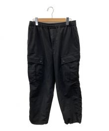 DAIWA PIER39（ダイワ ピア39）の古着「TECH LOOSE STRETCH 6P MIL PANTS」｜ブラック