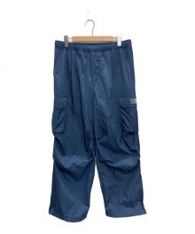 altared（オルタード）の古着「Salt Shrinkage Wide Cargo Pants」｜ネイビー