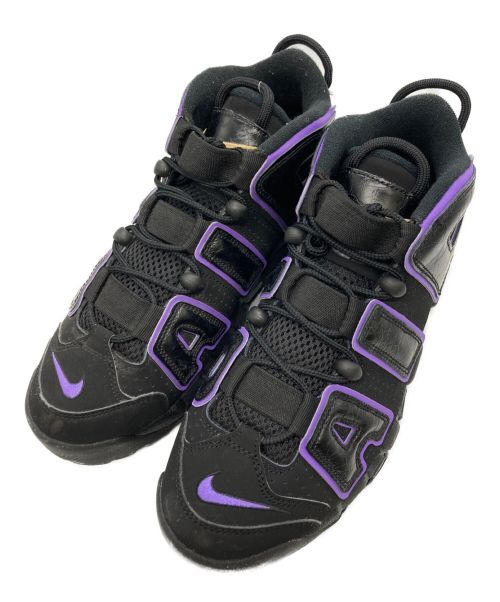 NIKE（ナイキ）NIKE (ナイキ) AIR MORE UPTEMPO 96 ブラック×パープル サイズ:26cm/US8の古着・服飾アイテム