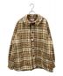 NEZU YOHINTEN（ネヅヨウヒンテン）の古着「23AW BOUCLE CHECK SHEPHERD CHORE JACKET」｜ベージュ