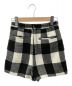 HER LIP TO (ハーリップトゥ) Etoile Block Check Skort ブラック×ホワイト サイズ:S：8000円