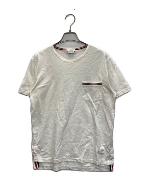 Thom Browne（トムブラウン）Thom Browne (トムブラウン) RWBポケットTシャツ ホワイト サイズ:SIZE 1の古着・服飾アイテム