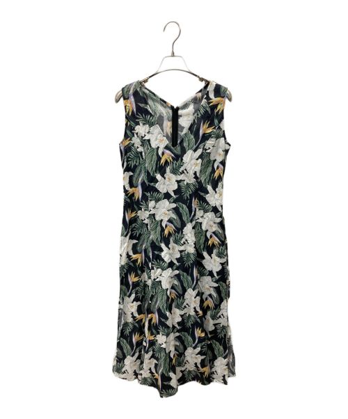 Seagreen（シーグリーン）Seagreen (シーグリーン) BOTANICAL LAWN ONE PIECE ネイビー×グリーン サイズ:2の古着・服飾アイテム