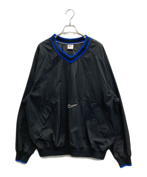 NIKE（ナイキ）NIKE (ナイキ) オールドナイロンプルオーバー ブラック サイズ:Mの古着・服飾アイテム