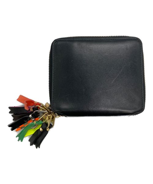 Wallet Comme des Garcons（ウォレットコムデギャルソン）Wallet Comme des Garcons (ウォレットコムデギャルソン) 2つ折り財布 ブラックの古着・服飾アイテム