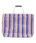 MARNI (マルニ) STRIPEバッグ ブラウン×ブルー：13000円