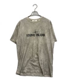 STONE ISLAND（ストーンアイランド）の古着「ロゴプリントTシャツ」｜グレー