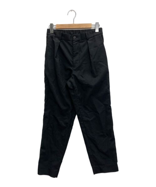 MARKAWARE（マーカウェア）MARKAWARE (マーカウェア) PEGTOP TROUSERS ブラック サイズ:SIZE 2の古着・服飾アイテム