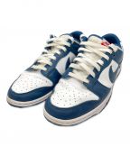 NIKEナイキ）の古着「Nike Dunk Low」｜ホワイト×ネイビー