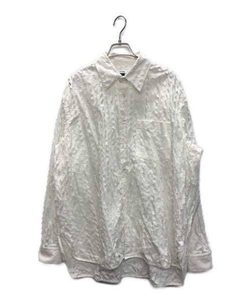 Eytys（エイティーズ）Eytys (エイティス) Orson Ripped Shirt ホワイト サイズ:SIZE 40の古着・服飾アイテム