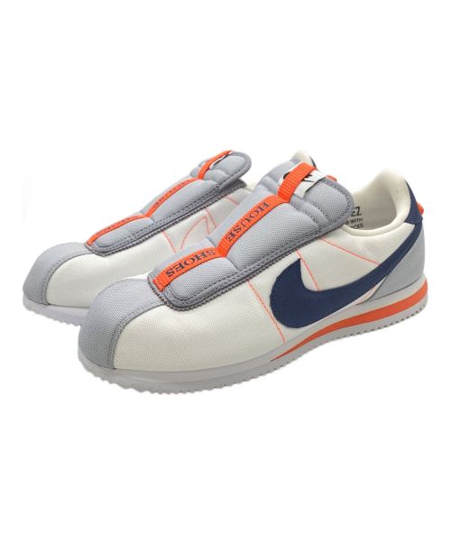 NIKE（ナイキ）NIKE (ナイキ) KENDRICK LAMAR (ケンドリックラマー) CORTEZ KENNY 4 ホワイト×グレー サイズ:28の古着・服飾アイテム