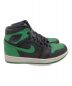 NIKE (ナイキ) AIR JORDAN 1 RETRO HIGH OG グリーン×ブラック サイズ:27：12000円