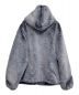 SUPPLIER (サプライヤー) Faux Fur Hood Jacket ホワイト×ブルー サイズ:Ｌ：9000円