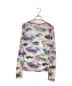 J.W.ANDERSON (ジェイダブリューアンダーソン) Eye Print Long Sleeve Top パープル×ホワイト サイズ:SIZE M：15000円