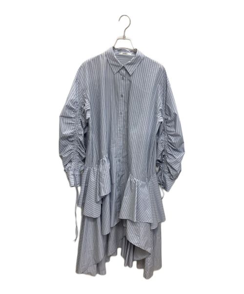 Snidel（スナイデル）Snidel (スナイデル) ボリュームイレヘムワンピ スカイブルー サイズ:SIZE 1の古着・服飾アイテム