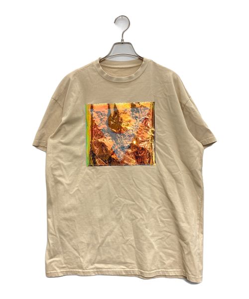 Maison Margiela（メゾンマルジェラ）Maison Margiela (メゾンマルジェラ) DEFILEロゴTシャツ ベージュ サイズ:size50の古着・服飾アイテム