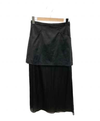 [中古]ZOE(ゾーイ)のレディース スカート 2face long skirt