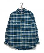 THE NORTHFACE PURPLELABELザ・ノースフェイス パープルレーベル）の古着「Madras OX Big Work Shirt」｜グリーン