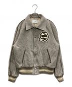 SUGARHILLシュガーヒル）の古着「MELTON STADIUM JACKET」｜ベージュ