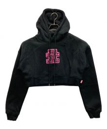 THE BLACK EYE PATCH（ブラックアイパッチ）の古着「OG LABEL CROPPED HOODIE」｜ブラック