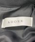 中古・古着 ADORE (アドーア) ドライタッチジョーゼットワンピース ブラック サイズ:SIZE 36：9000円