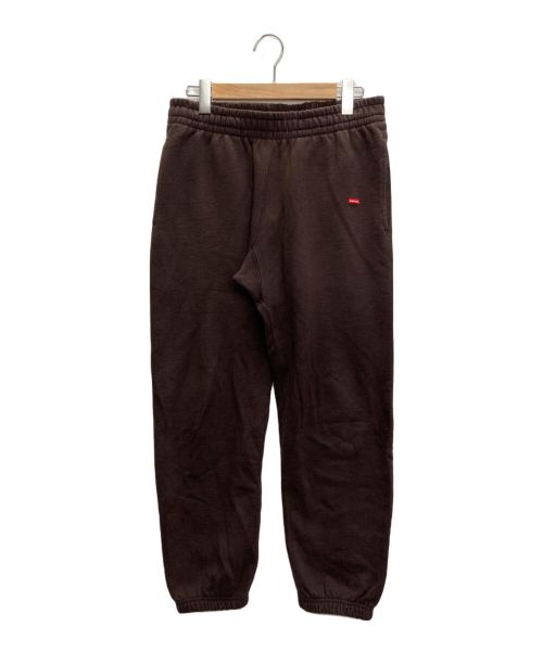 SUPREME（シュプリーム）SUPREME (シュプリーム) Small Box Sweatpant ブラウン サイズ:Sの古着・服飾アイテム