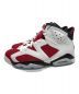 NIKE (ナイキ) AIR JORDAN6 RETRO ホワイト×レッド サイズ:US8.5：23000円