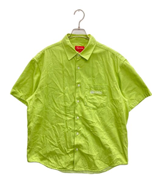 SUPREME（シュプリーム）SUPREME (シュプリーム) Invert Denim S/S Shirt ライトグリーン サイズ:SIZE Mの古着・服飾アイテム