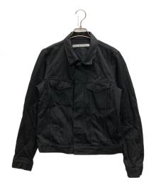 JOHN LAWRENCE SULLIVAN（ジョン ローレンス サリバン）の古着「Rigid denim jacket」｜ブラック