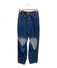 PAMEO POSE（パメオポーズ）の古着「A.D.2214 Denim Pants」｜インディゴ