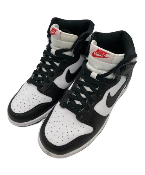 NIKE（ナイキ）NIKE (ナイキ) WMNS Dunk High Black and White ホワイト×ブラック サイズ:US7.5の古着・服飾アイテム