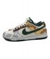 NIKE (ナイキ) DUNK LOW SE ホワイト×グリーン サイズ:27：11000円