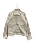 MAISON SPECIALメゾンスペシャル）の古着「Triacetate Dress-Over 2nd Jacket」｜ベージュ