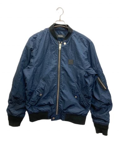 中古・古着通販】DIESEL (ディーゼル) フライトジャケット ネイビー サイズ:SIZE M｜ブランド・古着通販 トレファク公式【TREFAC  FASHION】スマホサイト