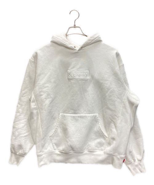 SUPREME（シュプリーム）SUPREME (シュプリーム) Box Logo Hooded Sweatshirt ホワイト サイズ:SIZE Lの古着・服飾アイテム