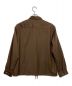 STEVEN ALAN (スティーブンアラン) TWILL COACH SHIRT ブラウン サイズ:S：4480円