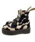 Dr.Martens (ドクターマーチン) 8ホールJadon Cow Print Hair On ブラック×ホワイト サイズ:SIZE UK7/USM8：17000円