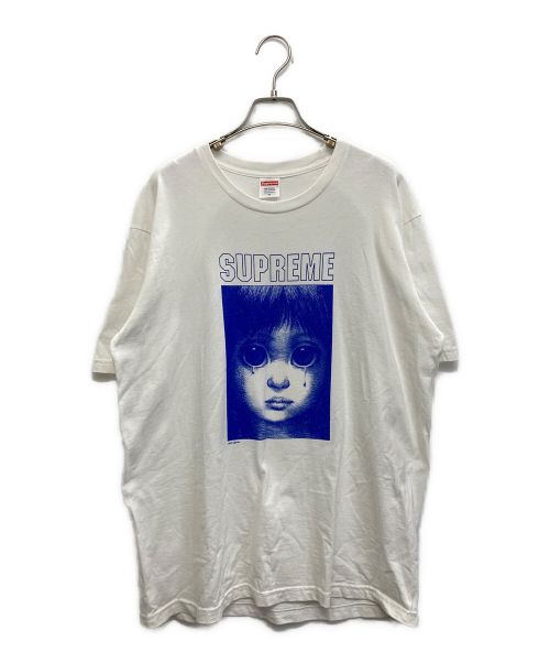 SUPREME（シュプリーム）SUPREME (シュプリーム) Margaret Keane Teardrop Tee ホワイト サイズ:Mの古着・服飾アイテム